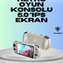 Mey İthalat® RGB Işıklı Joystickli El Tipi Oyun Cihazı