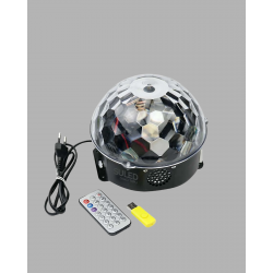 Mey İthalat® RGB LED Disko Topu Projektör – Ev Partileri, Doğum Günleri ve Eğlence İçin Işık Şovu