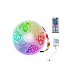 Mey İthalat® RGB Neon Şerit Led Lamba 10 Metre İç Mekan Tasarımına Uygun