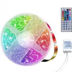 Mey İthalat® RGB Neon Şerit Led Lamba 10 Metre İç Mekan Tasarımına Uygun