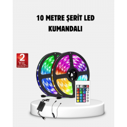 Mey İthalat® RGB Smart Şerit LED – TV Arkası ve Dekoratif Alanlar İçin Işık Şeridi