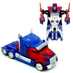 Mey İthalat®  Robot Olan Araba Mavi Kırmızı CN1999