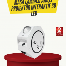 Mey İthalat® Romantik Atmosfer İçin Yıldızlı Gökyüzü LED Projektör