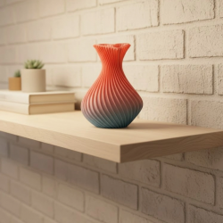 Mey İthalat® Romantik Kalp Figürlü Süslük Vazo Modern Tasarım 15 cm