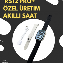Mey İthalat® RS12 PRO+ 2025 Serisi Garantili Özel Üretim Akıllı Saat – AMOLED Ekran, GPS, 2GB Hafıza, Sesli Görüşme, Uzun Şarj Süresi