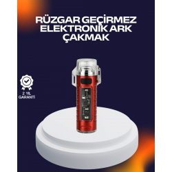 Mey İthalat® Rüzgar Geçirmez Elektrikli Çakmak Hayatta Kalma Tasarımlı
