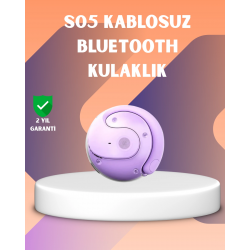 Mey İthalat® S05 Kulak İçi Kulaklık – Değiştirilebilir Silikon Uçlu Ergonomik Tasarım