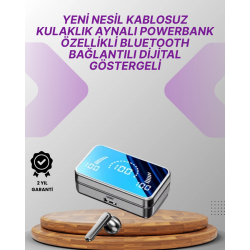 Mey İthalat® S20 Kablosuz Kulaklık – 360° Surround Stereo Ses Sistemi ile Derin Ses Deneyimi