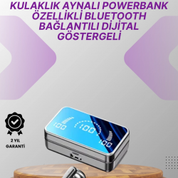 Mey İthalat® S20 Kablosuz Kulaklık – 360° Surround Stereo Ses Sistemi ile Derin Ses Deneyimi