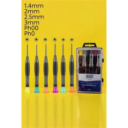 Mey İthalat® Saat Telefon Tamir Tork Tornavida Seti 6'lı