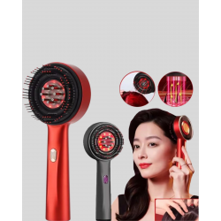 Mey İthalat® Saç Büyüme Destekleyici Elektrikli Masaj Tarak LED ve Titreşimli