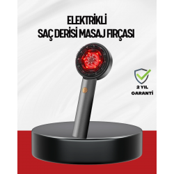 Mey İthalat® Saç Büyüme Destekleyici Elektrikli Masaj Tarak Yağ Aplikatörlü