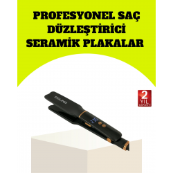 Mey İthalat® Saç Düzleştirici 30 Saniyede Isınma Hafif ve Portatif Tasarım