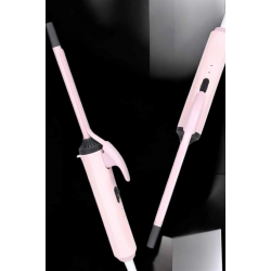 Mey İthalat® Saç Düzleştirici İnce Bukleler İyon Özelliği Taşınabilir Döner Kablo