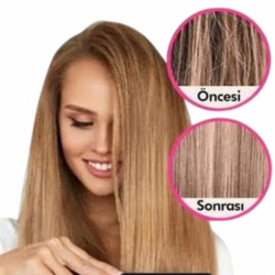 Mey İthalat® Saç Düzleştirici Seramik Kaplama Yüksek Isı Ayarlı Profesyonel 4 Kademeli 220 Decere