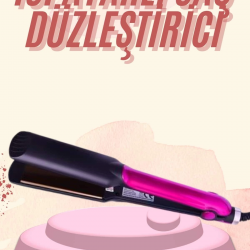 Mey İthalat® Saç Düzleştirici Seramik Kaplama Yüksek Isı Ayarlı Profesyonel 4 Kademeli 220 Decere