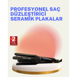 Mey İthalat® Saç Düzleştirici Seramik Plakalı 230C Hızlı Isınma 360° Kablo
