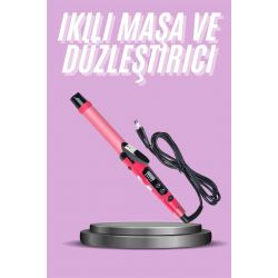 Mey İthalat® Saç Düzleştirici Ve Maşa İkili Saç Şekillendirici Tüm Saç Tiplerine Uygun