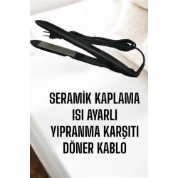 Mey İthalat® Saç Düzleştirici Yıpranma Karşıtı Keratin Bakımı Seramik Kaplama