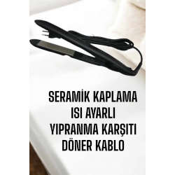 Mey İthalat® Saç Düzleştirici Yıpranma Karşıtı Keratin Bakımı Seramik Kaplama