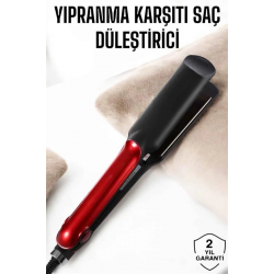 Mey İthalat® Saç Düzleştirici Yüksek Isı Ayarlı Seramik Kaplama
