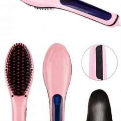 Mey İthalat® Saç Fırça Akıllı LCD Ekran Pratik Saç Düzleştirici Tarak Pratik Taşınabilir