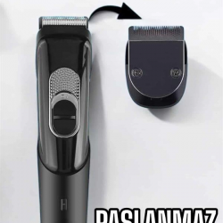 Mey İthalat® Saç Sakal Vücut Şarjlı Kablosuz Tıraş Makinesi Profesyonel Paslanmaz Çelik