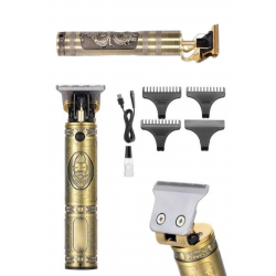 Mey İthalat® Saç Sakal Vücut Tıraş Makinesi Çizik Atma Makinesi Paslanmaz Çelik