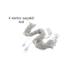 Mey İthalat® SAÇAKLI 4 METRE PERDE LED