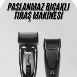 Mey İthalat® Sakal Kesme Makinesi Yanak Tıraş Makinesi Hassas Ciltlere Özel Profesyonel
