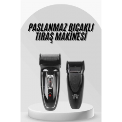Mey İthalat® Sakal Kesme Makinesi Yanak Tıraş Makinesi Hassas Ciltlere Özel Profesyonel