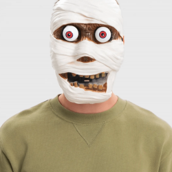 Mey İthalat® Sallanan Yaylı Oynar Gözlü Mumya Maskesi