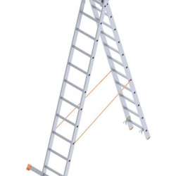 Mey İthalat® Saraylı 2X11 A Tipi Sürgülü Merdiven 6,02 Metre