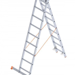 Mey İthalat® Saraylı 2X9 A Tipi Sürgülü Merdiven 4,94 Metre