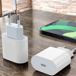 Mey İthalat® Şarj Aleti İOS 15/15 Pro Max Uyumlu Şarj Adaptörü ve Kablosu