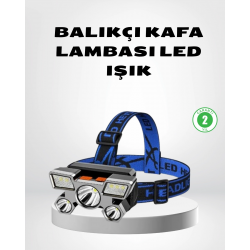 Mey İthalat® Şarj Edilebilir LED Kafa Feneri – 4 Işık Modu, IPX5 Su Geçirmez, Hareket Sensörlü