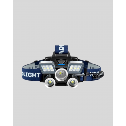 Mey İthalat® Şarj Edilebilir LED Kafa Feneri – 4 Işık Modu, IPX5 Su Geçirmez, Hareket Sensörlü