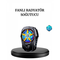 Mey İthalat® Şarj Edilebilir Telefon Soğutucu Fan – Taşınabilir, Sessiz ve Güçlü Oyun Soğutucusu