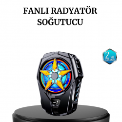 Mey İthalat® Şarj Edilebilir Telefon Soğutucu Fan – Taşınabilir, Sessiz ve Güçlü Oyun Soğutucusu