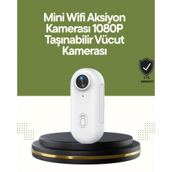 Mey İthalat® Şarj Edilebilir Uzun Ömürlü Mini Spor Kamera Full HD