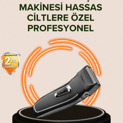 Mey İthalat® Şarj Göstergeli Yıkanabilir Erkek Tıraş Makinesi