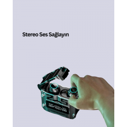 Mey İthalat® Şarj Kutulu Kablosuz Bluetooth Kulak İçi Spor Kulaklık