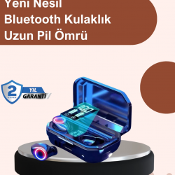 Mey İthalat® Şarj Kutulu TWS Kulaklık – Otomatik Eşleşme ve Hızlı Şarj