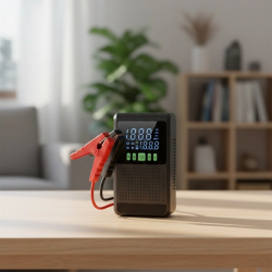 Mey İthalat® Şarjlı Araç Akü Takviyeli Hava Pompası Powerbank Özellikli