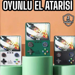Mey İthalat® Şarjlı El Atarisi 3.5 İnç Ekran Kitap Okuma, Müzik Dinleme Ve Video İzleme