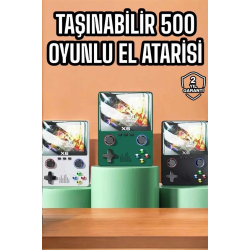 Mey İthalat® Şarjlı El Atarisi 3.5 İnç Ekran Kitap Okuma, Müzik Dinleme Ve Video İzleme