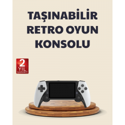 Mey İthalat® Şarjlı, Hafıza Kart Destekli Oyun Konsolu