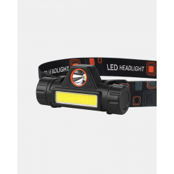 Mey İthalat® Şarjlı LED Kafa Feneri – Çift Fonksiyonlu, 200LM Işık Gücü, IP44 Suya Dayanıklı