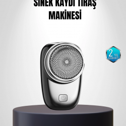 Mey İthalat® Şarjlı Mini Tıraş Makinesi – Hassas Ciltlere Uygun, Su ile Yıkanabilir, Kompakt Tasarım