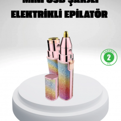 Mey İthalat® Şarjlı Mini Yüz ve Kaş Epilatörü – Ağrısız ve Hassas Temizlik
